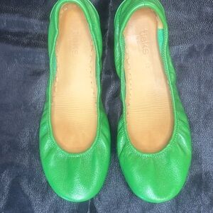 Tieks “Clover” Green Ballet Flats SZ 12